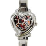 Collage 1 1 Heart Italian Charm Watch Front