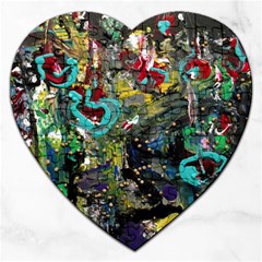 Forest 1 1 Jigsaw Puzzle (heart) by bestdesignintheworld