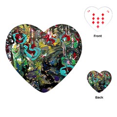 Forest 1 1 Playing Cards Single Design (heart) by bestdesignintheworld