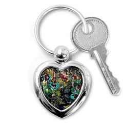 Forest 1 1 Key Chain (heart) by bestdesignintheworld