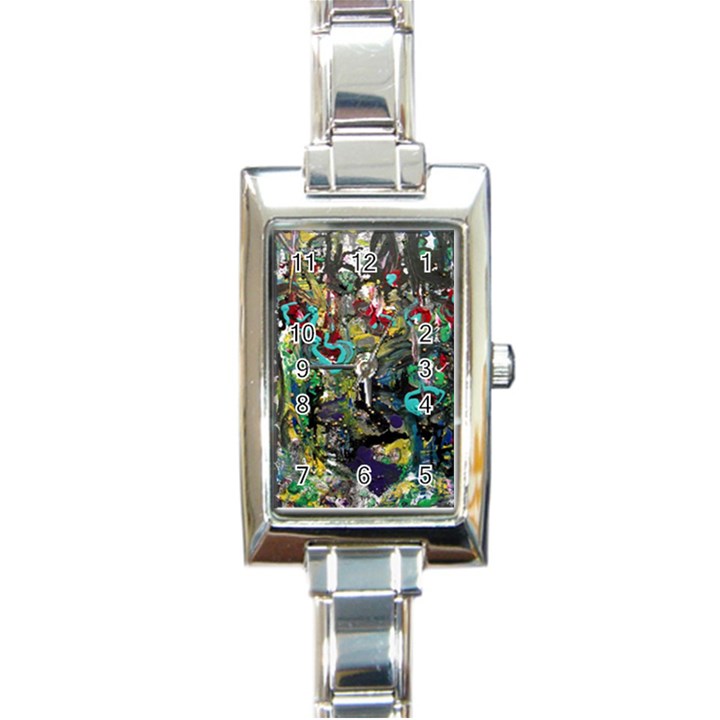 Forest 1 1 Rectangle Italian Charm Watch