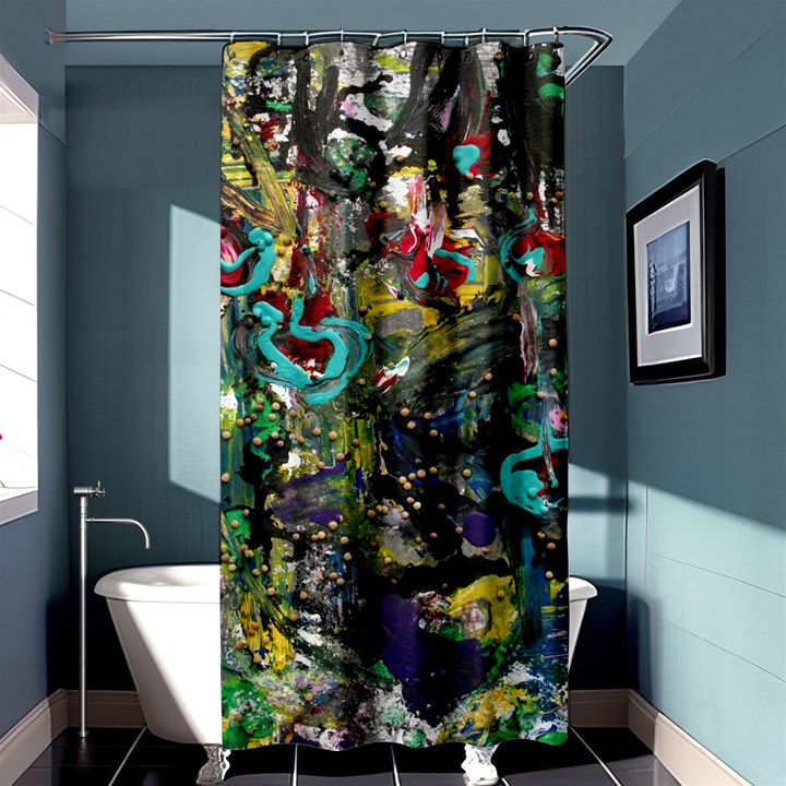 Forest 1 1 Shower Curtain 36  x 72  (Stall) 