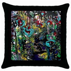 Forest 1 1 Throw Pillow Case (black) by bestdesignintheworld