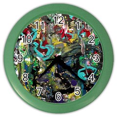 Forest 1 1 Color Wall Clock