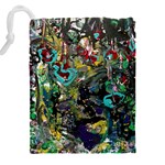 Forest 1 1 Drawstring Pouch (4XL) Back