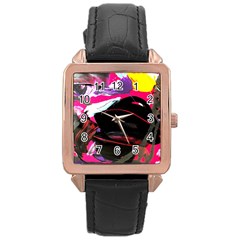 Consolation 1 1 Rose Gold Leather Watch  by bestdesignintheworld