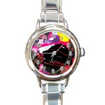 Consolation 1 1 Round Italian Charm Watch Front