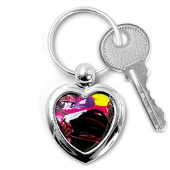 Consolation 1 1 Key Chain (heart) by bestdesignintheworld