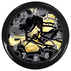 Motion And Emotion 1 2 Wall Clock (black) by bestdesignintheworld