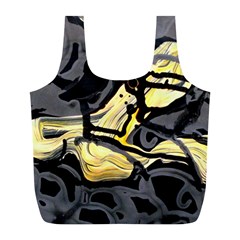 Motion And Emotion 1 2 Full Print Recycle Bag (l) by bestdesignintheworld