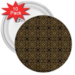 DF Tobacco Field 3  Buttons (10 pack)  Front