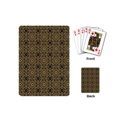 Df Tobacco Field Playing Cards Single Design (mini) by deformigo