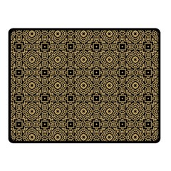 Df Tobacco Field Double Sided Fleece Blanket (small)  by deformigo