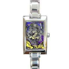 Motion And Emotion 1 1 Rectangle Italian Charm Watch by bestdesignintheworld