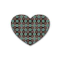 Df Catania Rubber Coaster (heart)  by deformigo