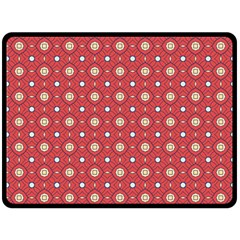 Df Rafflesia Double Sided Fleece Blanket (large)  by deformigo