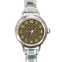 Df Delizia Round Italian Charm Watch by deformigo