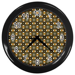 Df Delizia Wall Clock (black) by deformigo