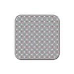 DF Mezzaniche Rubber Square Coaster (4 pack)  Front