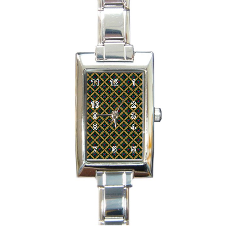 DF Joshimath Rectangle Italian Charm Watch