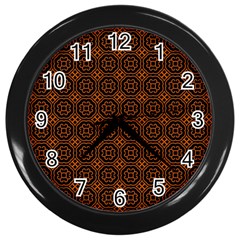 Df Vesper Wall Clock (black) by deformigo