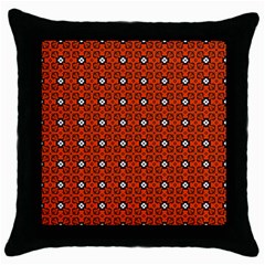 Df Eliya Throw Pillow Case (black) by deformigo