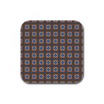 DF Merrival Rubber Square Coaster (4 pack)  Front