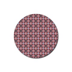 Df Chimayo Rubber Round Coaster (4 Pack)  by deformigo