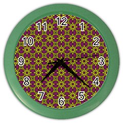 Df Semaris Color Wall Clock by deformigo