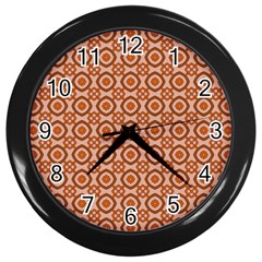 Df Jaitana Wall Clock (black) by deformigo