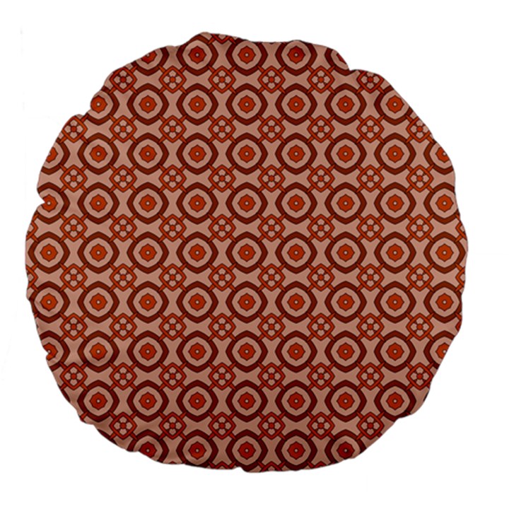 DF Jaitana Large 18  Premium Flano Round Cushions