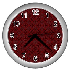 Df Rosendal Wall Clock (silver) by deformigo