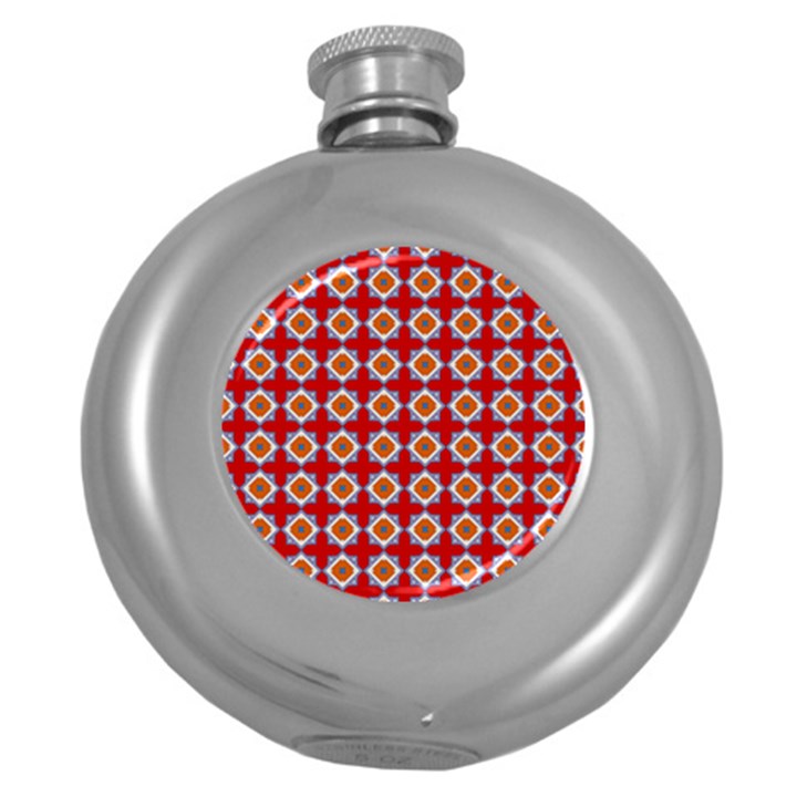 DF Polymorfia Round Hip Flask (5 oz)