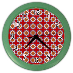 Df Polymorfia Color Wall Clock by deformigo