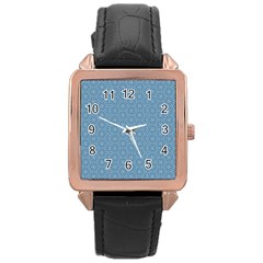 Df Normina Rose Gold Leather Watch  by deformigo