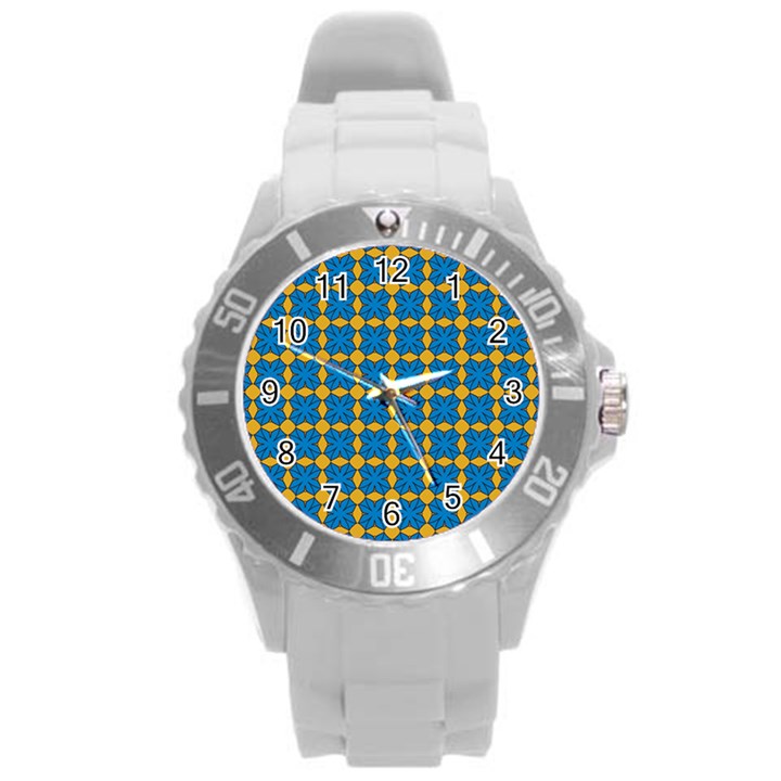 DF Jaisalmer Round Plastic Sport Watch (L)