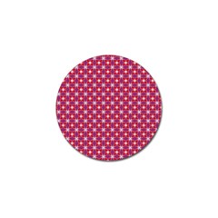 Df Magenta Rumor Golf Ball Marker by deformigo