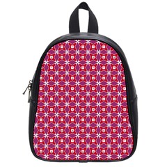 Df Magenta Rumor School Bag (small) by deformigo