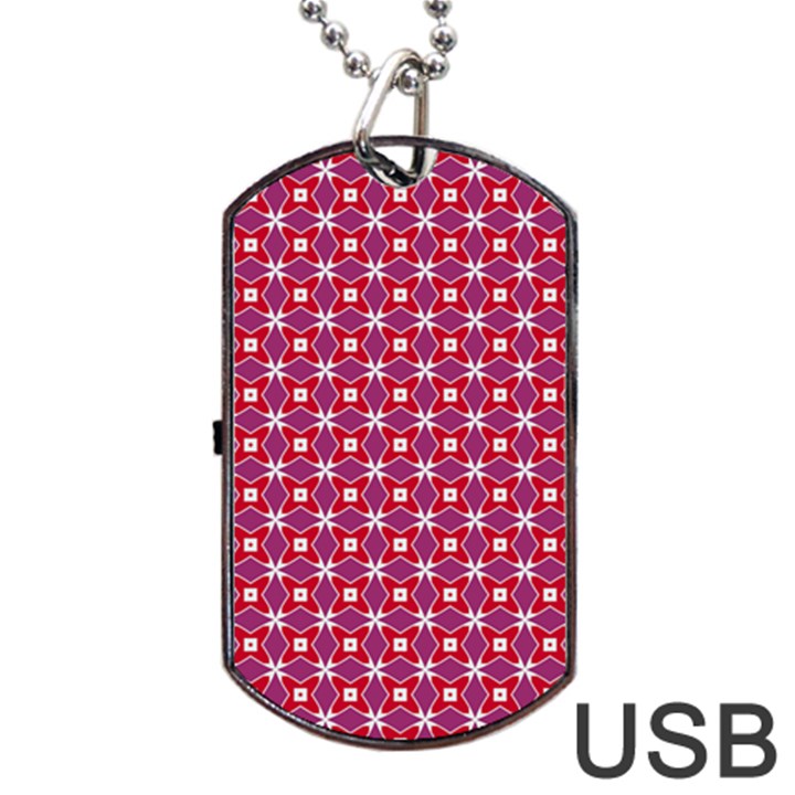 DF Magenta Rumor Dog Tag USB Flash (Two Sides)