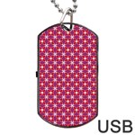 DF Magenta Rumor Dog Tag USB Flash (Two Sides) Back