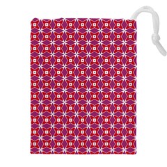 Df Magenta Rumor Drawstring Pouch (4xl) by deformigo