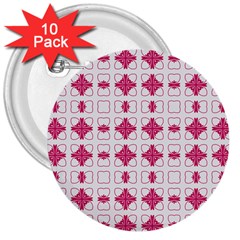 Df Hazel Conins 3  Buttons (10 Pack)  by deformigo