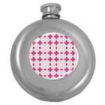 DF Hazel Conins Round Hip Flask (5 oz) Front