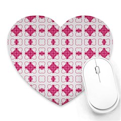 Df Hazel Conins Heart Mousepads by deformigo