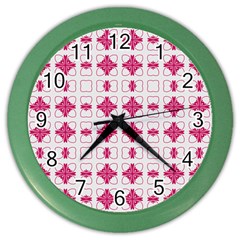 Df Hazel Conins Color Wall Clock by deformigo