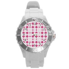 Df Hazel Conins Round Plastic Sport Watch (l) by deformigo