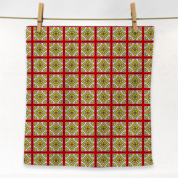 DF Hackberry Grid Face Towel