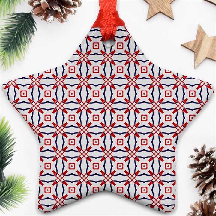 DF Wishing Well Star Ornament (Two Sides)