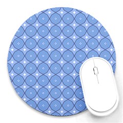 Df Alabaster Round Mousepads by deformigo