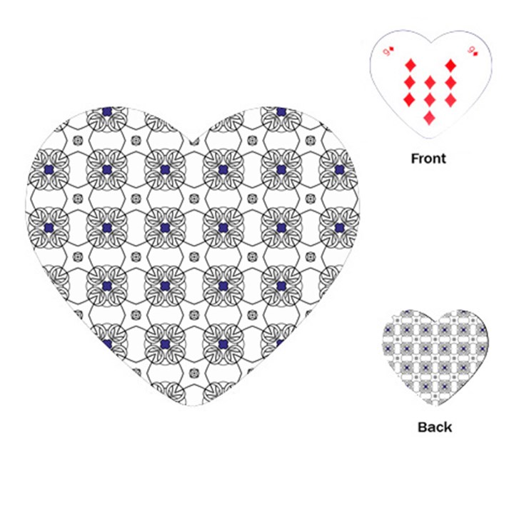 DF Snowland Playing Cards Single Design (Heart)